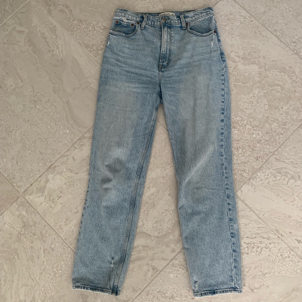 Abercrombie 90s ultra high rise jeans